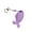 Purple, variant on Lightweight User Friendly Crochet Fish Keychain Phone Strap Handmade With Natural Accent For Students Professional