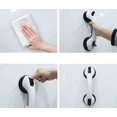 thumbnail image 3 of 2-pack Of 12" Bathroom Grab Bars Shower Handle With Strong Suction Cup, 3 of 4