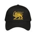 thumbnail image 5 of Iran Flag Baseball Cap, Embroidered Patch Dad Hat, Unisex Adjustable Strapback for Cultural Events Daily Wear, Breathable Cotton Blend for Summer, 5 of 6