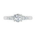 thumbnail image 3 of 1 1/4 Carat Diamond Engagement Ring in 14K White Gold (Ring Size 6.5) (I1-I2 Clarity), 3 of 5