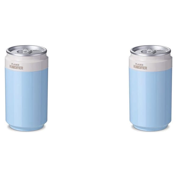 Billuyoard Humidificador de aire Difusor eléctrico de 200 ml con generador de niebla de luz nocturna Azul 2Conjunto