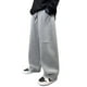 thumbnail image 2 of Cowsor Boys Girls Wide Leg Jeans Baggy High Elastic Waist Denim Pants Cute Y2K Trendy Tween Streetwear, 2 of 7