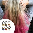thumbnail image 4 of BESTYASH 6Ud Hair Cuffs En Color Rosa Dorado Ideales Para Complementar Peinados Y Eventos Especiales, 4 of 6