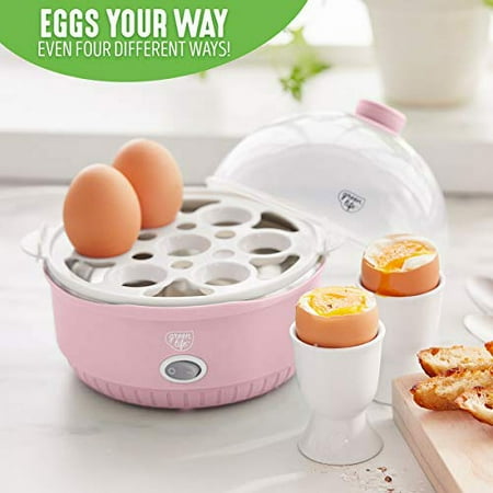 GreenLife - 7-Egg Electric Egg Cooker - Pink