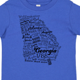 thumbnail image 4 of Inktastic Georgia State Word Salad Boys or Girls Toddler T-Shirt, 4 of 5