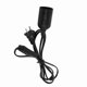 thumbnail image 1 of Enchufe de Luz Colgante, Enchufe de Luz de PlásStico pp, 1 Pieza, Accesorio de Luz Colgante, Lámpara de Hábitación Para El Hogar, Portalás, 1 of 7
