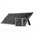 DABBSSON DBS1300 Power Stations with 210W Solar Panels, 1330Wh Solar Power Generator for Camping,RV Backup