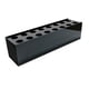 thumbnail image 5 of Jarrón de centro de mesa floral, contenedor de flores, jarrón de flores moderno de acrílico negro 40cmx10cmx10cm, 5 of 9