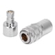 thumbnail image 2 of Válvula de cierre de agua roscada horizontal Fácil control Resistente Duradera Precisa Válvula de cierre de enfriamiento de agua G1/4in, 2 of 5