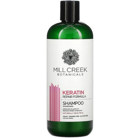 Mill Creek Botanicals Keratin Repair Formula Shampoo -- 14 fl oz