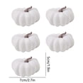 thumbnail image 3 of BUTASY Fall Pumpkin Decorations for Home-5Pcs Realistic Plastic Pumpkins for Indoor Outdoor Thanksgiving Centerpieces Party Decor, 3 of 7