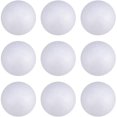 thumbnail image 1 of 50Pcs Foam Craft Balls Smooth Styrofoam Balls Round Polystyrene Balls DIY Modeling Art Projects Christmas Decorations (Solid 5cm), 1 of 8