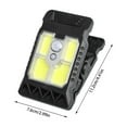 thumbnail image 2 of Solar Motion Sensor Light Outdoor Garden Lamp With Clip Portable Wall Lighting For Patio Gate Floor Lamp with Shelves And Drawers Solar Panel Lights for inside Fence Lights Rice Lights Battery, 2 of 2