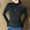 Black, variant on Vinsonshop Warm Thermal Shirts Women Long Sleeve Mock Neck Fleece Lined Base Layer Slim Fit Tops Cold Weather Beige L