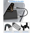 thumbnail image 3 of Cable USB-C Umefly de 15 cm, carga rápida, paquete de 2, 3 A, 3 of 7