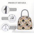 thumbnail image 4 of Easygdp Groovy Disco Bolsa de Almuerzo Insulada Grande, Forro de Aluminio, Diseño Espacioso, a Prueba de Fugas, Ideal para Trabajo, Picnics, Viajes y Actividades al Aire Libre, 4 of 6