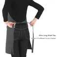 thumbnail image 3 of Yeacher Esonmus Adults Polyester Kitchen BBQ Restaurant Apron with Adjustable Neck Belt 2 Pockets for, 3 of 8