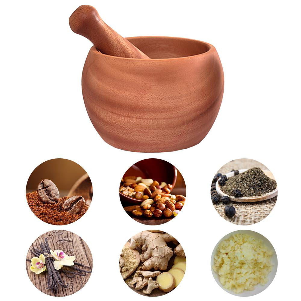 Mortar and Pestle Set Granite s Masher for Pounding Garlic, Grinding Hard  Ingredients, Nuts, Medicinal Materials and Coffee 