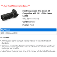 thumbnail image 2 of Front Suspension Strut Mount Kit - Compatible with 2001 - 2006 LS430 2002 2003 2004 2005, 2 of 2