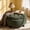 Dark Green, variant on Arouseden 25" Camel Round Ottoman with Storage for Living Room,Round Couch Ottoman with Storage,Upholstered Tufted Ottoman with Tray,Plush Accent Ottoman