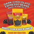 thumbnail image 4 of OZARK NUT ROASTERS, Dark Chocolate Espresso Beans, Coffee-Flavored Snacks, World-Class Gourmet Candied Nuts, Resealable Pack (16.0 oz), 4 of 5