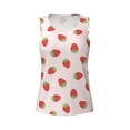 thumbnail image 4 of Lsque Strawberry Printed Workout Tank Tops for Women, Athletic Sports Tank Tops, Compression Sleeveless Dry Fit Shirts,Sleeveless Yoga Shirt-X-Large, 4 of 9