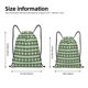thumbnail image 2 of Fotbe Light Green Squares Bolsa Mochila con Cordón Estampada, Bolsa de Gimnasio Deportiva, Bolsa Cinch, Bolsa con Cordón para Hombres y Mujeres-Medium, 2 of 6