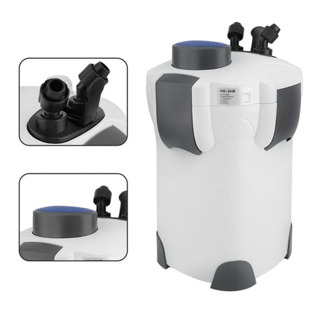 200 Gallon Aquarium Fish Tank External Canister Filter With 4 Stage Filtration
