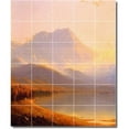 thumbnail image 1 of Ceramic Tile Mural-Sanford Gifford Waterfront Painting 332. 30" w x 36" h using (30) 6 x 6 ceramic tiles, 1 of 3