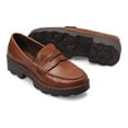 thumbnail image 2 of Born Womens Carrera Penny Loafer Brown Full Grain Leather BR0041706 7.5, 2 of 4