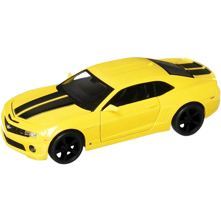 Maisto 2010 Chevrolet Camaro RS SS Diecast Model, Yellow