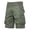 Army Green, variant on WWV Shorts Men Pocket Button Shorts Solid Color Comfortable Loose Fit Outdoor Sports Pants Army Green
