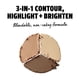 thumbnail image 2 of Paleta de contorno NYX PROFESSIONAL MAKEUP en 3 pasos para esculpir, 2 of 6