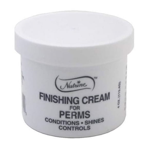 Nutrine Finishing Cream for Perms, 4 oz