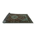 thumbnail image 2 of Ahgly Company Indoor Rectangle Persian Light Blue Traditional Area Rugs, 8' x 12', 2 of 4