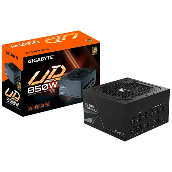 Fuente de Poder PC 850W Gamer GIGABYTE 80 Plus Gold Modular GP-UD850GM