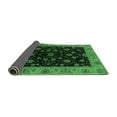 thumbnail image 2 of Ahgly Company Indoor Rectangle Abstract Emerald Green Modern Area Rugs, 7' x 10', 2 of 4