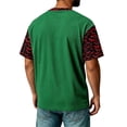 thumbnail image 7 of DORKASM Mens Halloween Shirts Short Sleeve Spooky Comfy Pullover Round Neck Funny Print Ghost Graphic Vacation Blouse Skeleton 2026 Causal T Shirt Green 2XL, 7 of 7