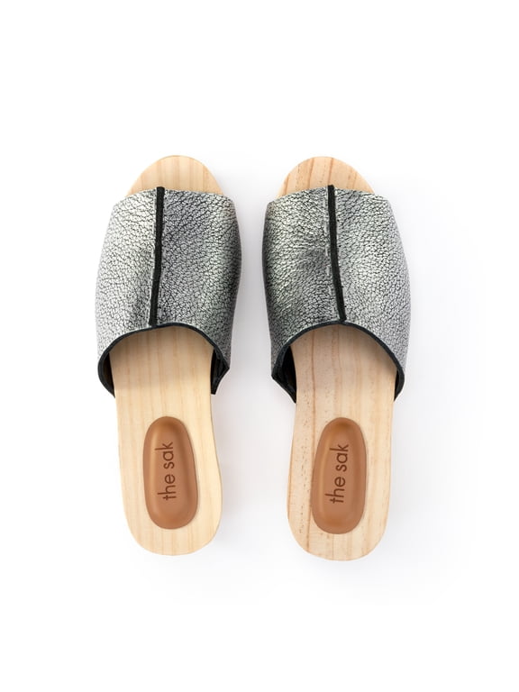 Ella Clog Sandal , Leather