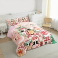 thumbnail image 3 of Feelyou Christmas Nutcracker Bedding Comforter Set for Kid, Dreamy Princess Fairy Twin Comforter Sets, Kawaii Rat Guard Reversible Bedding Set, Microfiber Bedroom Decor, 2pcs, 3 of 8