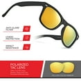 thumbnail image 5 of Polarized Sunglasses for Men Women Classic Vintage 80s Shades UV Protection Sun Glasses, 5 of 6