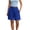 #03 Blue 【Mix, Match & Rotate: Stock Up on Daily Colors】, variant on Women's Soft Fabric Elastic Waist Casual Shorts with Pockets, Solid Color Pleated Loose Fit, Shorts for Women Summer, Lounge Athletic | VerBelle,Black S