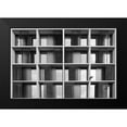 thumbnail image 2 of Wride, Linda 18x13 Black Modern Framed Museum Art Print Titled - Living In The Grid, 2 of 5