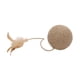 thumbnail image 3 of Pelota interactiva para gatos, ideal como regalo, para gatos de interior, ejercicio y rascador. color de la madera, 3 of 9
