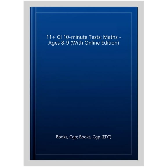 New 11  Gl 10-Minute Tests: Maths - Ages 8-9 (With Online Ed