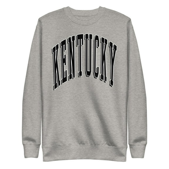 Kentucky Premium Sweatshirt (Carbon Grey, S)
