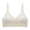 White, variant on Bras for Women,Summer Comfort Lace Strap Latex Traceless Gathering Breathable And Bra,Sports Bras for Women,Yellow,L