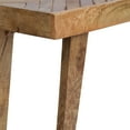 thumbnail image 4 of GDF Studio Hawley Boho Handmade Mango Wood Bench, Natural, 4 of 8