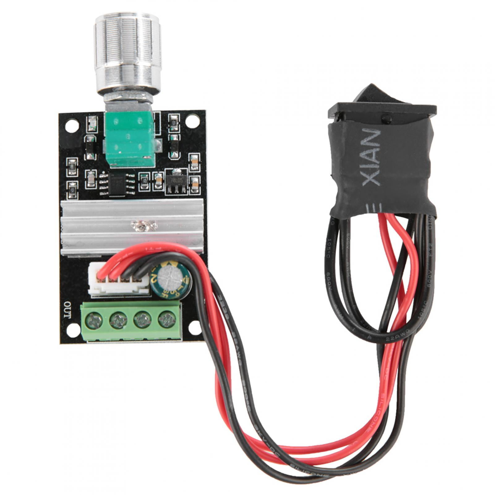 DC Regulator Speed Motor Controller, Supports Switchin Motor Speed Controller For E-Bike Indoors Scooter Outdoors