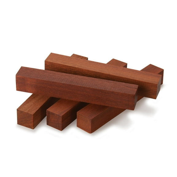 Woodcraft Woodcraft Bloodwood Pen Blank - 3/4" X 3/4" X 5" 5-Pieces